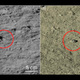 The two glass spheres spotted by the Yutu-2 rover.